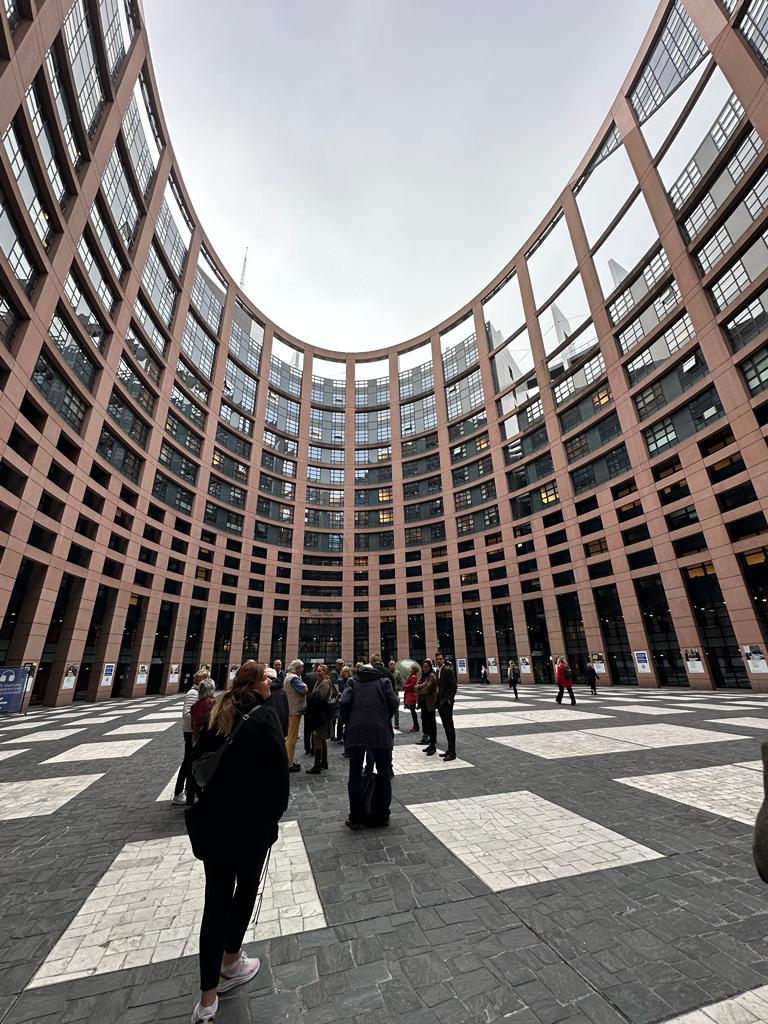 Das Europäische Parlament von Innen